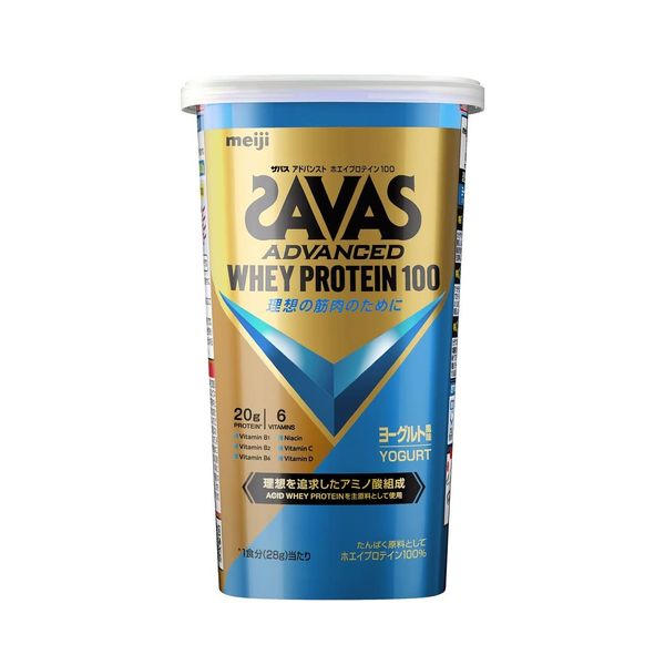 Meiji SAVAS Advanced Whey Protein 100 Yogurt Flavor 280g