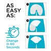 QuickChange Men's Incontinence Wrap | Maximum Absorbency | One-Size | 50 Count