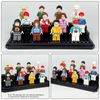 Acrylic Minifigure Display Case Stackable Action Figures Blocks Display Box, Clear Dustproof Display Case Box for Lego Lovers