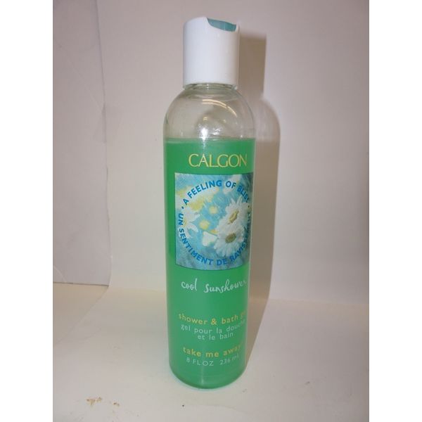 CALGON COOL SUNSHOWER SHOWER & BATH GEL 8 OZ 