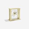 London Clock Gold Flat Top Mantel Clock