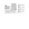 LEFT HANDED BASS SLIDE RULE CHART - 5 POSITIONS