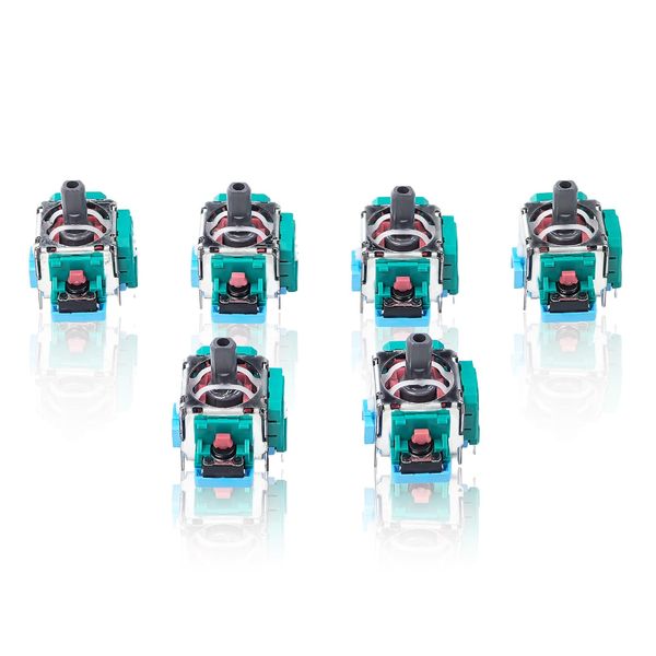 6Pcs 3D Joystick Module, Universal Joystick Game Controller Analog Stick Module for Wireless Controller, Joystick Analog Thumbstick Replacement for PS4 PS5 Joystick Controller