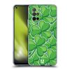 Head Case Designs Stickers Shamrock Patterns Soft Gel Case Compatible With Honor 30S 5G