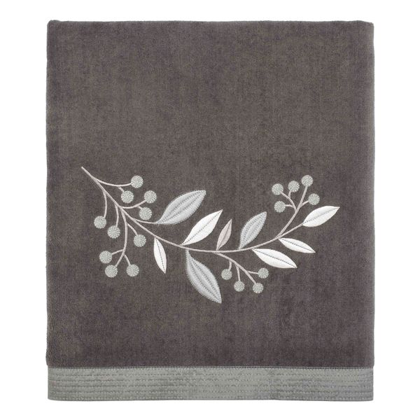 Avanti Linens Madison Bath Towel, Granite
