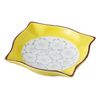 Hasami ware Yellow Sakura Corners 小皿 68565