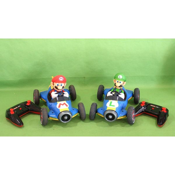 Carrera Remote Control "Racing Cars" Mario Brothers w/ Controllers See Listing