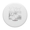 Chichester UK map travel souvenir PopSockets Swappable PopGrip