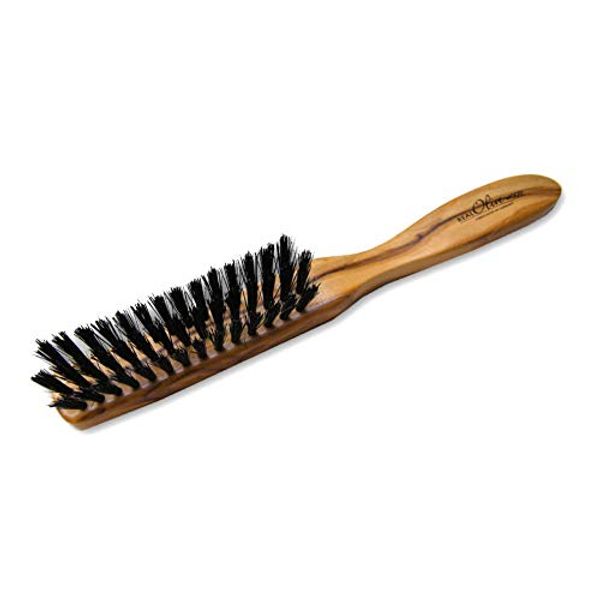 Schulz - Für den Menschen & sein Haus! - Men's Hair Brush - Boar Bristles - Olive Wood