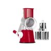 Dark Horse Sourcing Drum Grater, Tabletop, Stainless Steel, with Interchangeable Drums