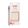 Kiss Salon Acrylic Nude French Nails - 28 Nails, Cashmere beige