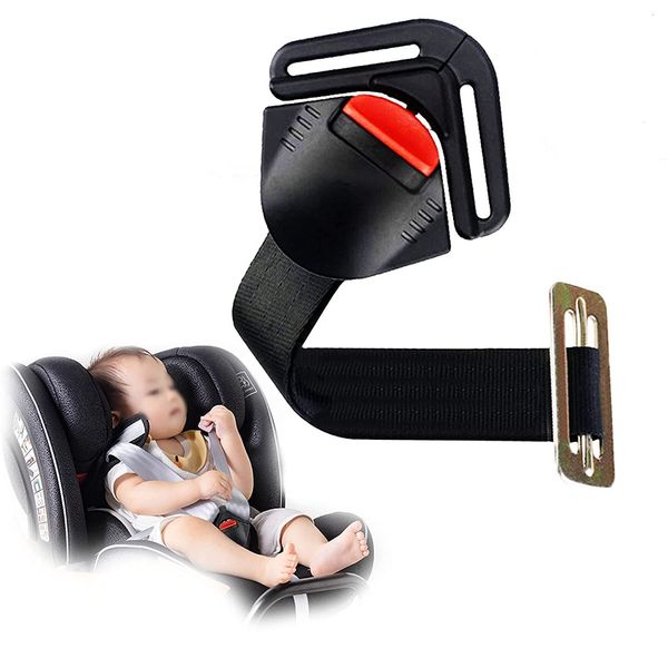 Universal Baby Seat Stroller Pushchair 5PT 5 Point Adjustable Strap Safety Harness Locking Buckle Clip Car Seat Toddler Harness Clip for Pram Buggy Electric Cars Kid Pushchair