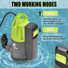 FLUENTPOWER 3/4HP 3700GPH Submersible Sump Pump with Integrated Float Switch