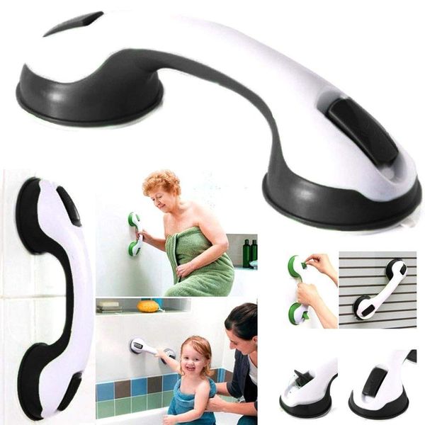 Super Grip Suction Cup Bathroom Shower Tub Room Safety Grab Bar Handrail Handle