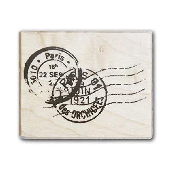 Artemio Wooden E 2 Postal Stamps