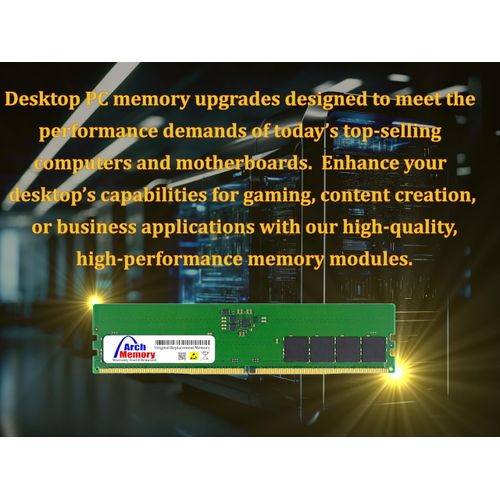 Arch Memory 16GB RAM-16GDR4A1-UD-2400 Replacement for Qnap 288-Pin DDR4 2400MHz UDIMM Memory for TS-x77