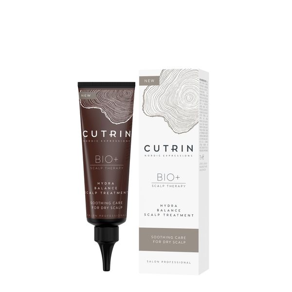 CUTRIN BIO+ Hydra Balance Scalp Treatment, Soothing & Moisturising Scalp Care with Oat Oil & Ceramides, 75 ml