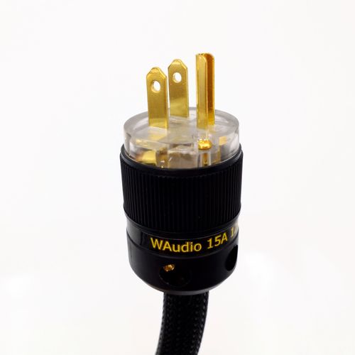 Audiophile AC Power Cable - WAudio 10AWG HiFi Power Cord 3.3FT
