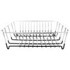 APOLLO Chrome Rectangular Dish Drainer with cutlery holder, 364x314x120 mm 1523
