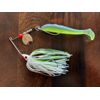 Sims Tackle 3 pack 3/8oz Spinnerbait/Swimbait Gizzard, Sexy, Blue Back Predator