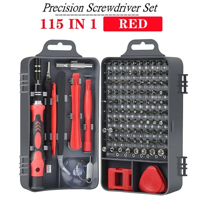 138 in 1 Mini Precision Screwdriver Set Multifunctional Magnetic Repair  Tool Kit