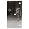 CRL V1E044SC Satin Chrome Vienna 044 Series Wall Mount Offset Back Plate Hinge