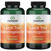 Swanson Larch Tree Arabinogalactan 500 mg 90 Caps 2 Pack