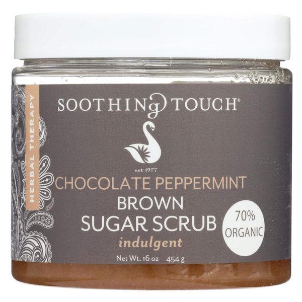 2 Pack of Soothing Touch Brown Sugar Scrub - Chocolate/Peppermint - 16 oz