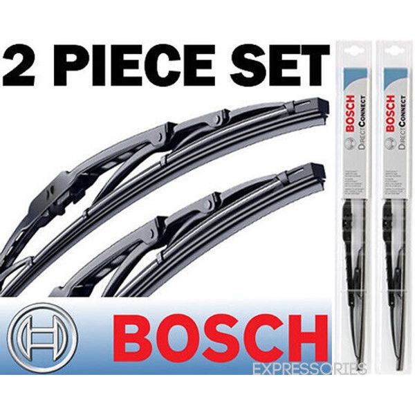 Genuine BOSCH Wiper Blade Size 26" + 21" Direct Connect Front Left & Right Set