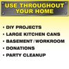 Compactor Trash Bags, 20 Gallon, 20 Count