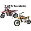 Razor MX500 MX650 graphics kit decals  THICK AND HIGH GLOSS ......