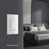 Decorative Light Rocker Switch Single-pole 15A 120/277V Residential Grade 40Pack
