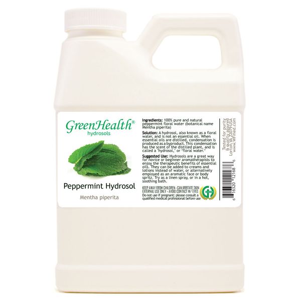 16 fl oz Peppermint Floral Water (Hydrosol)