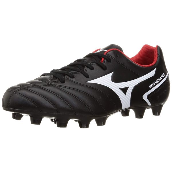 Mizuno Monarcida Neo II Select Soccer Cleats, black/ white, 24.5 cm 3E