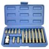 Toolzone 15Pc 1/2" Dr Torx Bits With Socket In Case