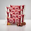 Palmers Twin Bing Candy Bars (6-Pack) - Chocolate Covered Cherry Nougat Candy Ba