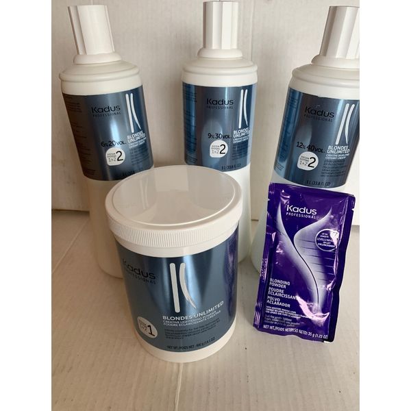 Kadus Blondes Unlimited  Lightening Powder & Developer (Choose the volume)