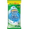 Scrubbing Bubble Flushable Toilet Brush Floral Soap Refill 12pcs