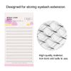 Eyelash Storage Cards, 10 Piece Lash Tile with Sticky Strips for Eyelash Extension, Lash Tray with Double Sided Lash Tape, Accessories for Lashes