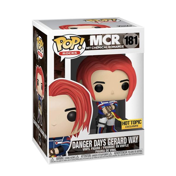 Funko Pop Danger Days Gerard Way Hot Topic Exclusive #181