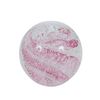 Traumkugel 237 Red Spiral Glow-in-the-Dark Glass Ball Paperweight Approx. 9.5 cm