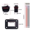 RV Jacks Leveling Momentary Reverse Polarity Rocker Switch 20A 12V Harness C454