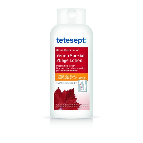 tetesept Venen Spezial Pflege Lotion, 1er Pack (1 x 250 ml)