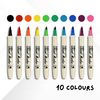 Artline Supreme Brush Marker Assorted Pack of 10 Colours