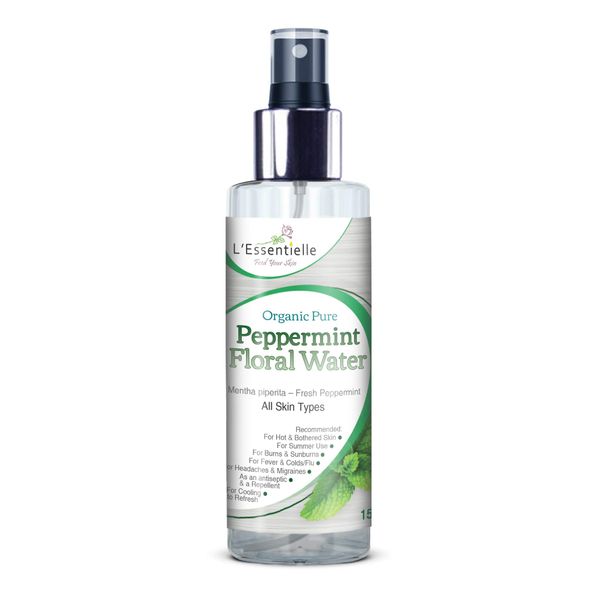 Organic Pure Peppermint Hydrosol Floral Water 150ml