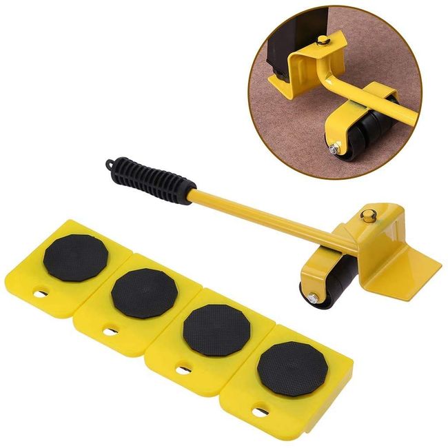 Large, Easy-to-use Furniture Wheel Sliders, Appliance Lifters And Moving  Tool Set