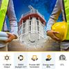 Portable Jobsite Construction Lighting Linkable 80W Led Temporary Work Light ETL