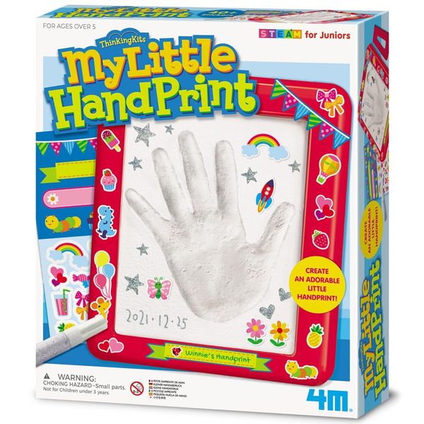 4M 404921 My Little Thinking Kits | Arts and Crafts | Create Your Own Handprint | Children from 5 Years