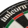 Unicorn Dynamite Dart Board Staple Free Bullseye Round Wire
