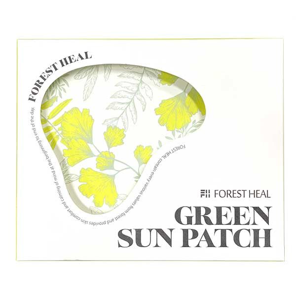 Facial UV protection sun patch transparent cooling moisture gel 4 pieces